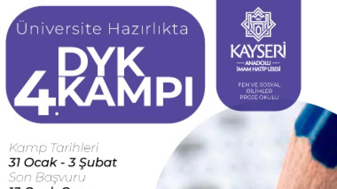 4. DYK KAMP PROGRAMI